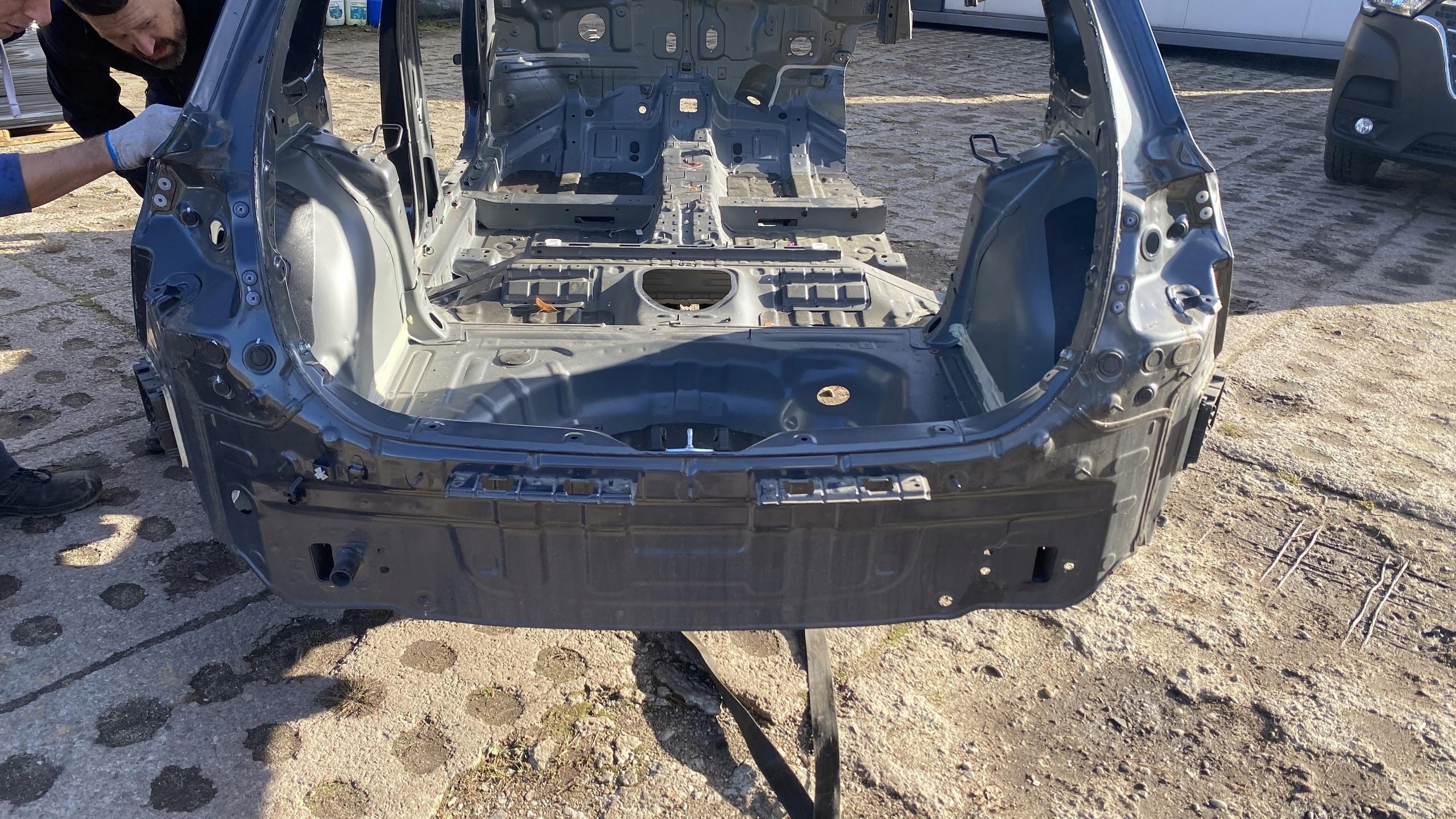 HYUNDAI I30 III HB 48V rear panel rear part floor boot 21-24