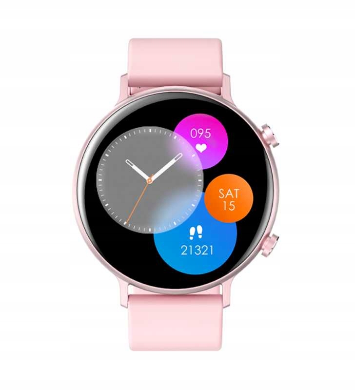 ZEGAREK SMARTWATCH RUBICON RNCE98 ROZMOWY RÓŻOWY EAN (GTIN) 5905220825226