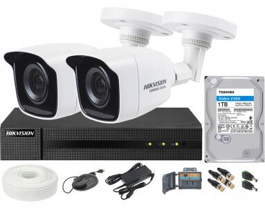 Zestaw monitoringu 4in1 1TBHikvision Hiwatch