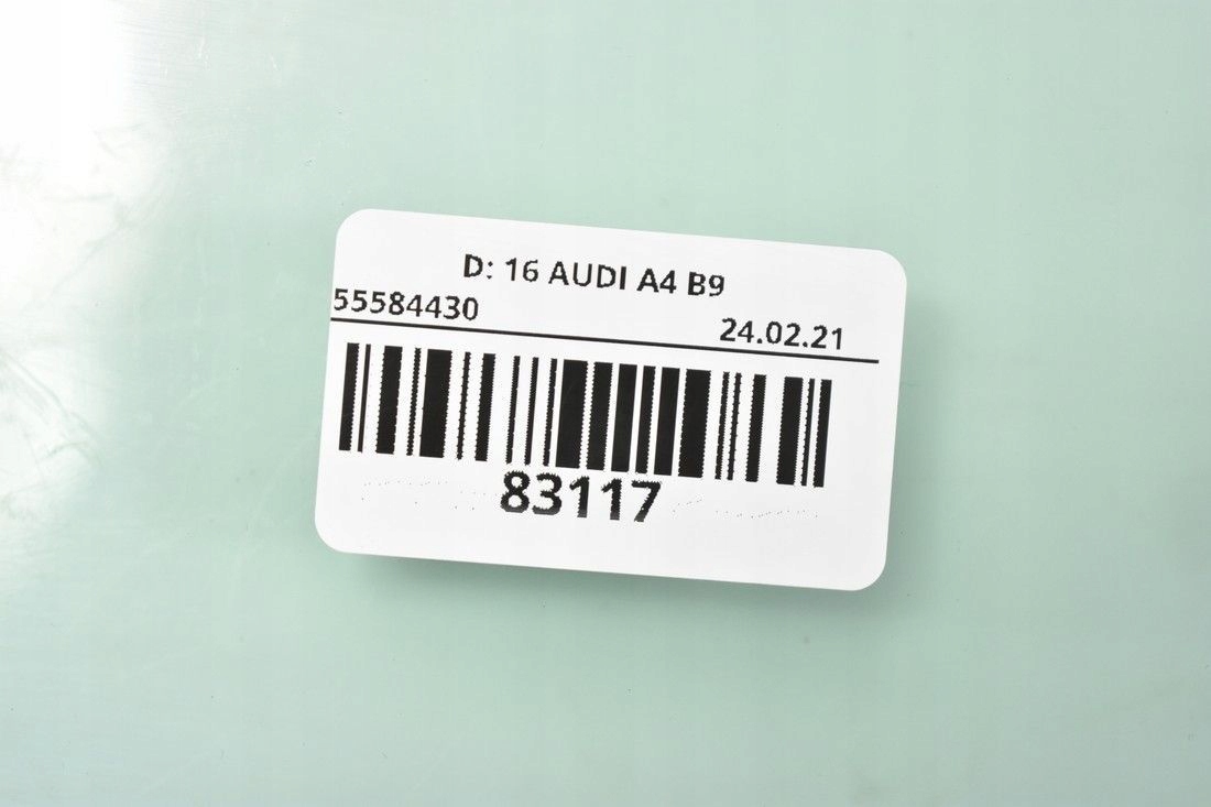 window door right rear part Audi A4 8W Avant 8W9845206