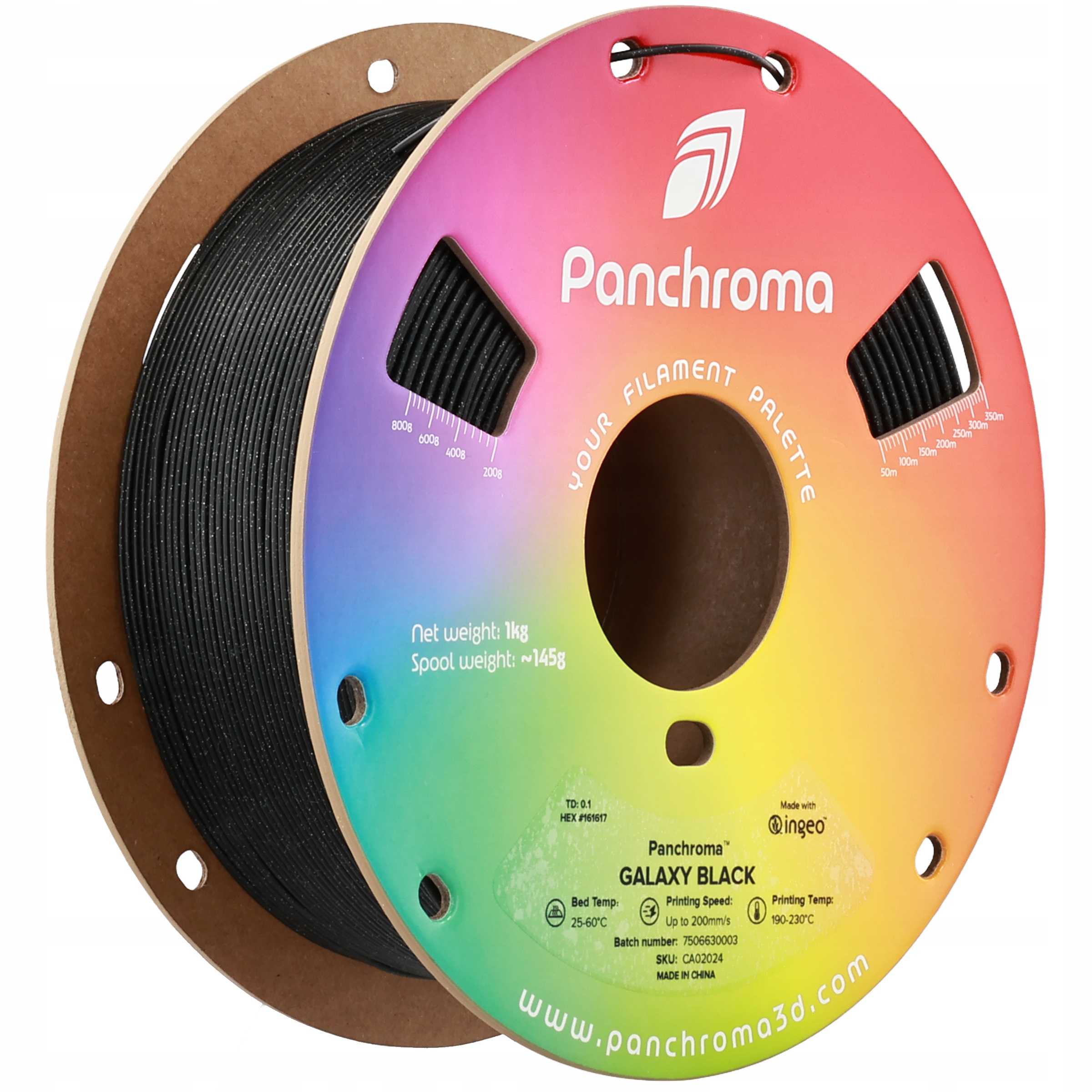 Polymaker Panchroma Pla Galaxy Black 1.75 mm 1kg