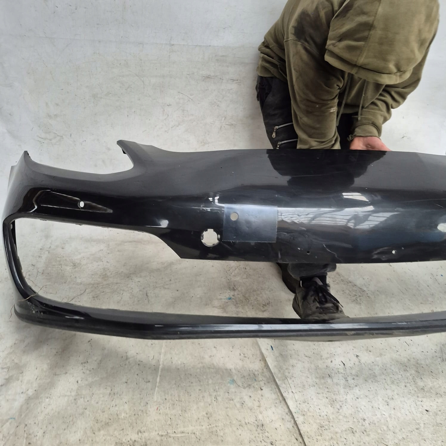 PORSCHE PANAMERA II 2 971 TURBO GTS 16-23 bumper front front PDC