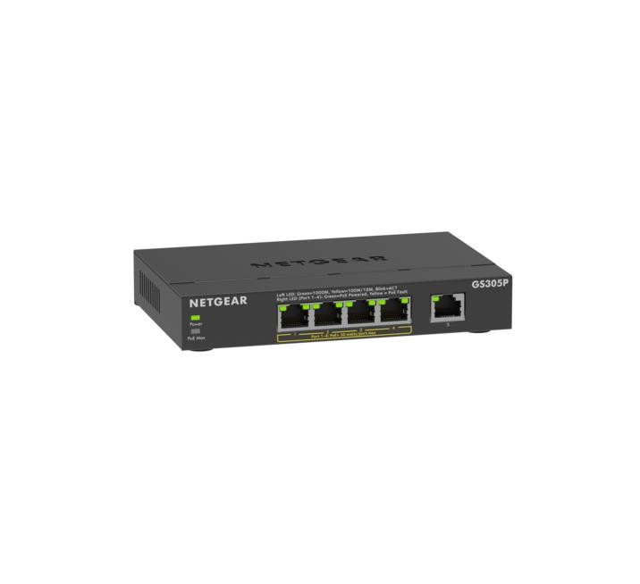 Přepínač přepínač GS305P-300EUS PoE+ Gigabit 5-portový Soho s