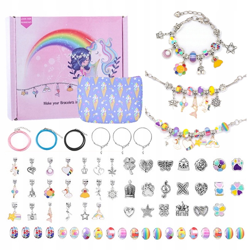 

Imienny Zestaw Koralików Do Robienia Bransoletek