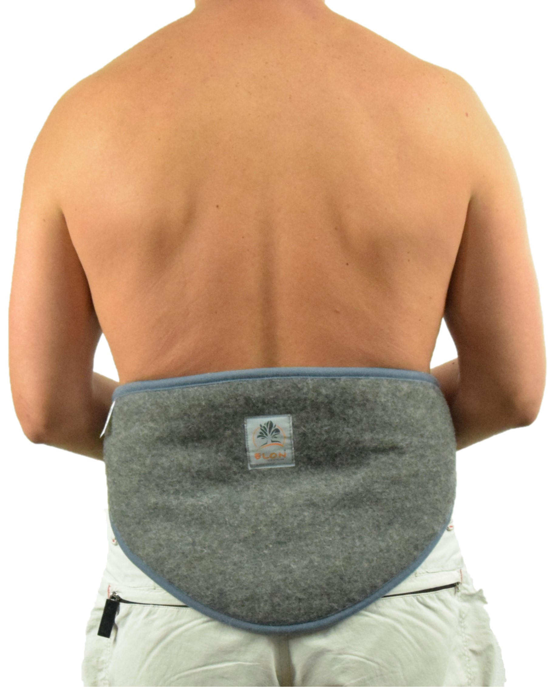 

Pas Wełniany ocieplający Trójkątny na rzep 100-110