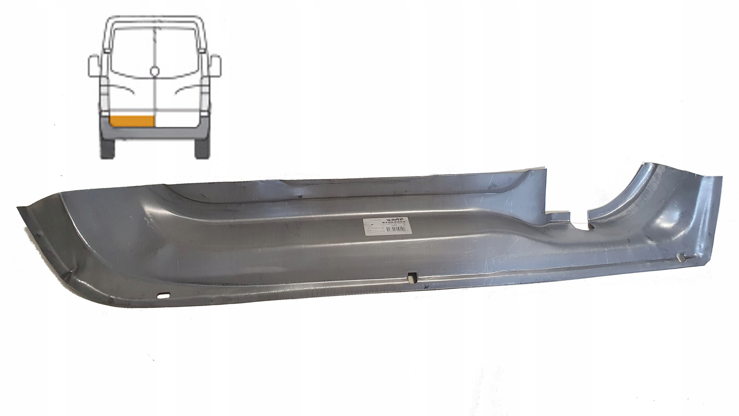 MERCEDES SPRINTER CRAFTER 06 REPERATURKA DRZWI TYŁ