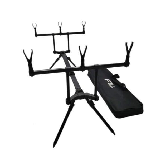 Rodpod Stanowisko Karpiowe Rod- Pod Stojak Na 3 Wędki Fl Plus Futerał