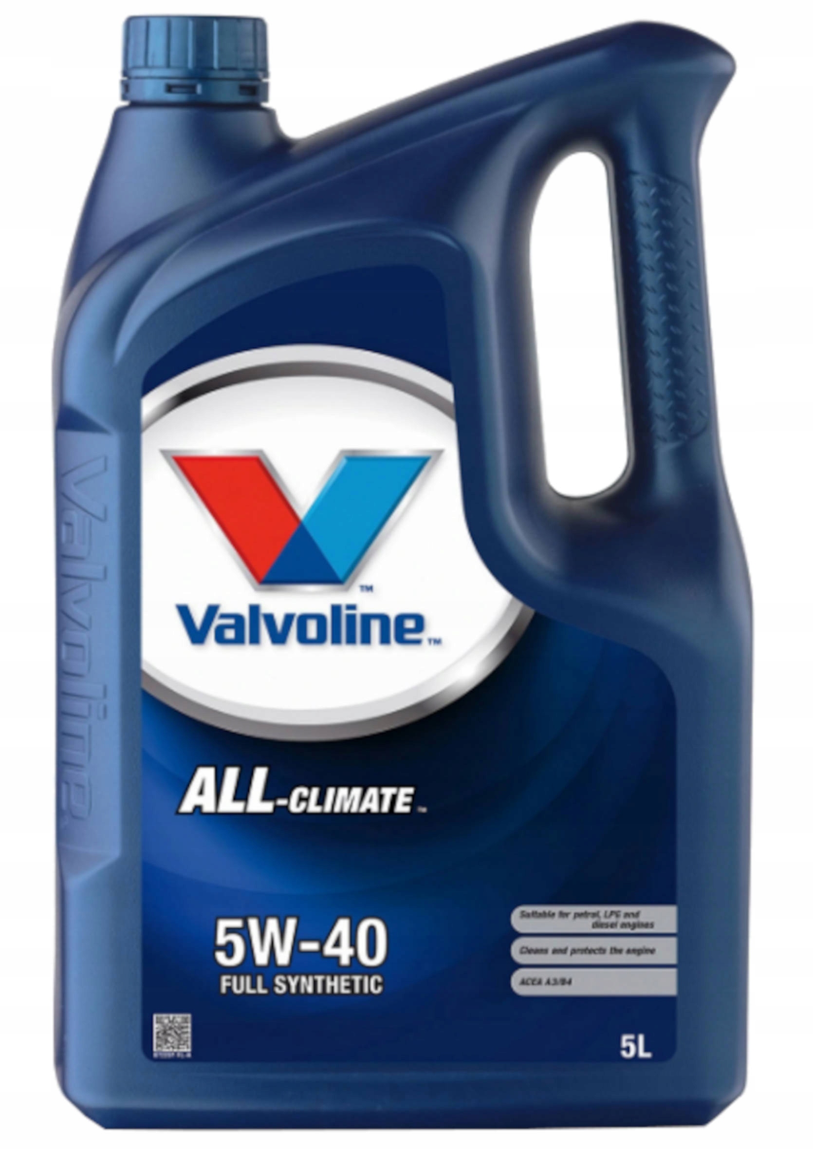 

Valvoline All Climate 5W40 A3/B4 5L