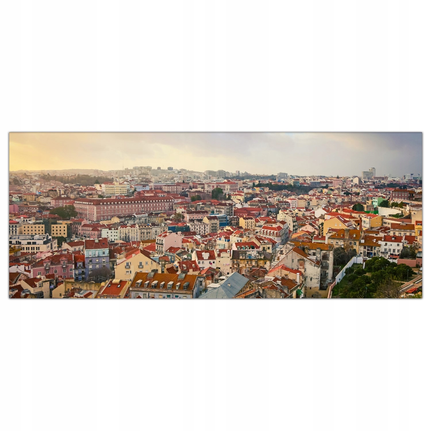 

Hartowany Obraz Szklany Lizbona Portugalia 125x50