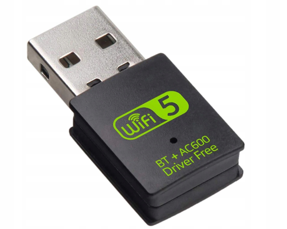 

Karta Sieciowa Bluetooth +WiFi Adapter Usb AC600