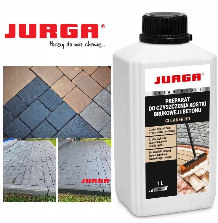 

Preparat do czyszczenia kostki brukowej Jurga 1l