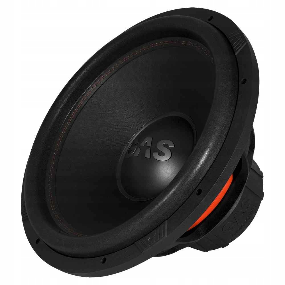Subwoofer do auta Nízkotonový reproduktor 18" 1800W 1+1 Ohm Gas Max S1-18D1
