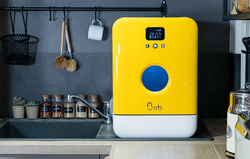 DAAN TECH BOB MINI ZMYWARKA DO NACZYŃ STOŁOWA WOLNOSTOJĄCA NABLATOWA MAŁA Zużycie wody na cykl 3.9 l