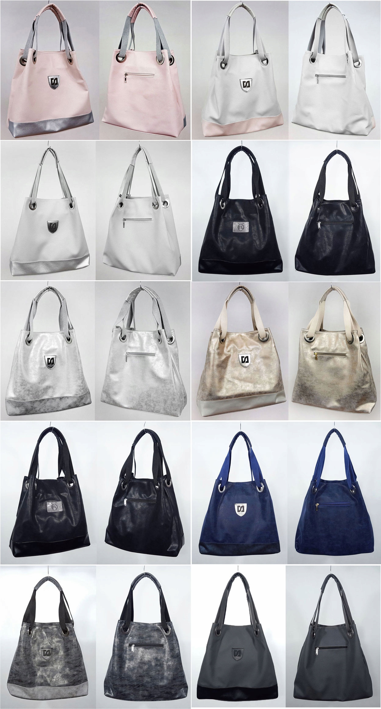 TOREBKA SKÓRA WOREK VITTORIA TORBA LEWANDOWSKA BAG Wzór dominujący bez wzoru