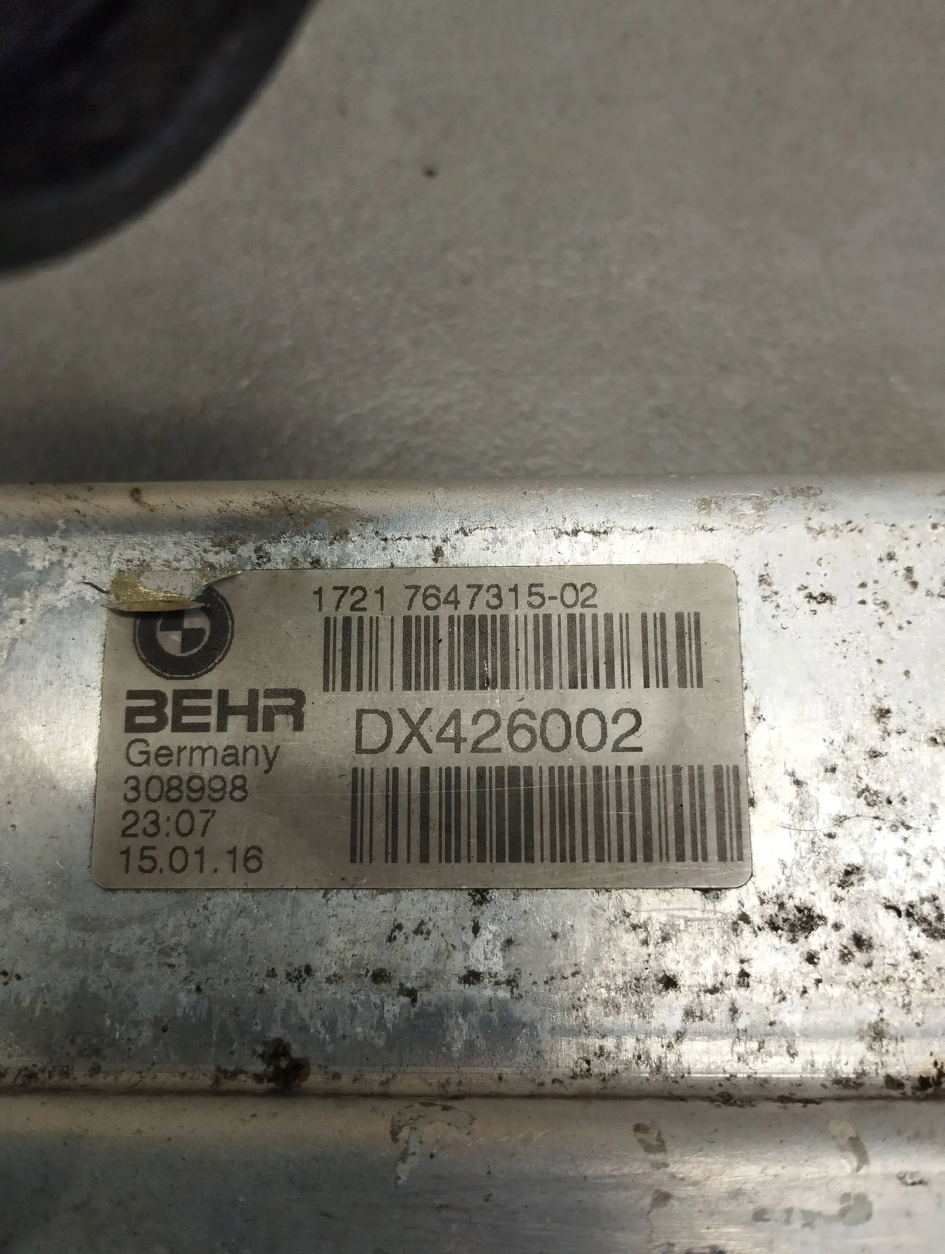 BMW X6 E71 Kühler Getriebe 7647315