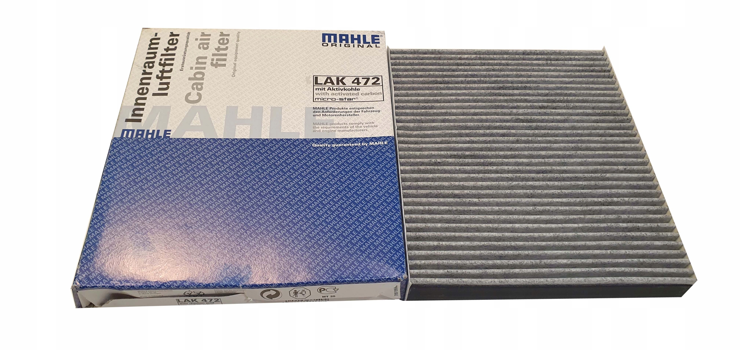 472 - KNECHT САЛОННЫЙ ФИЛЬТР LAK472 OPEL ASTRA J INSIGNIA