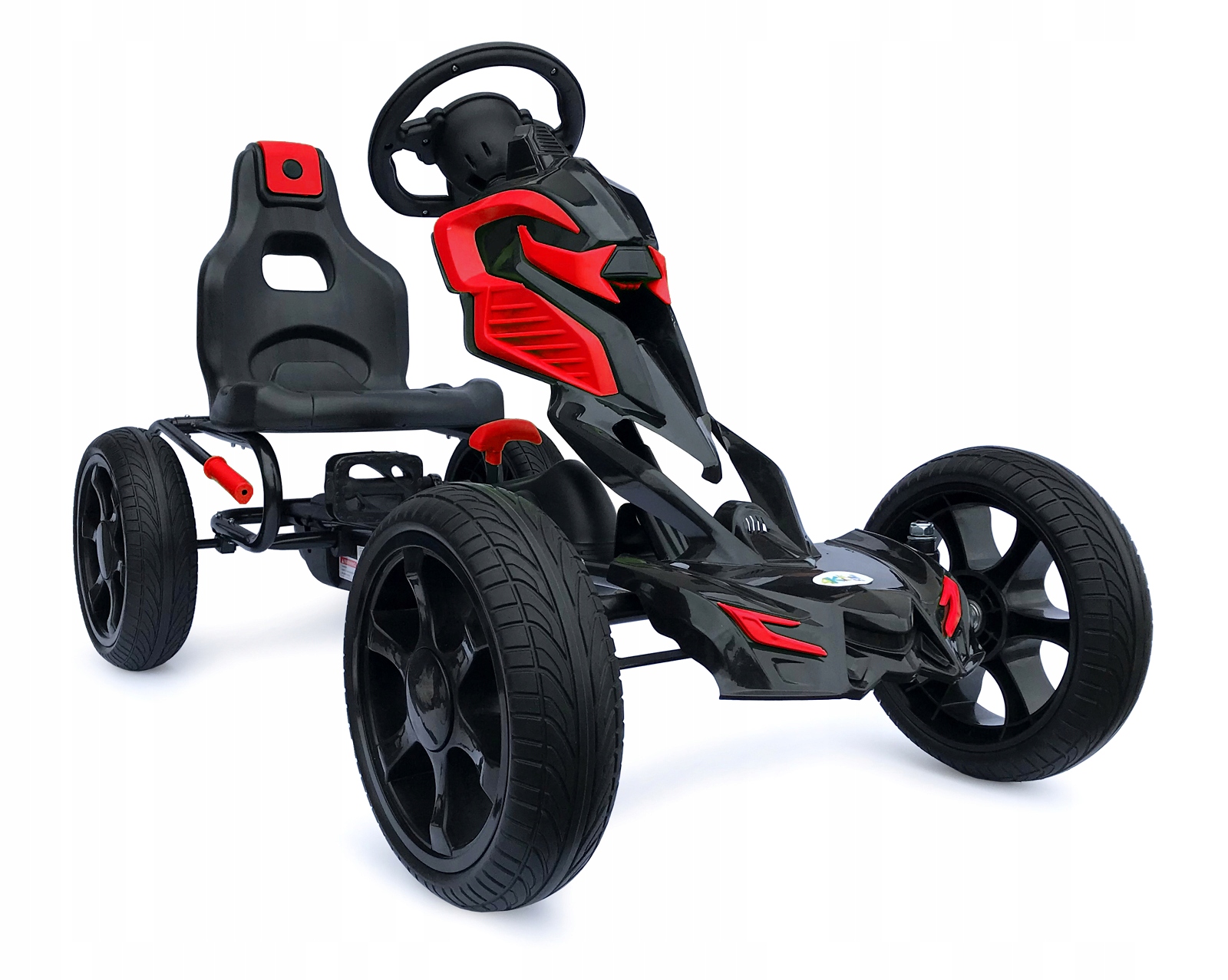 

Wielki Gokart Na Pedały do60kg 5-12lat scout Red