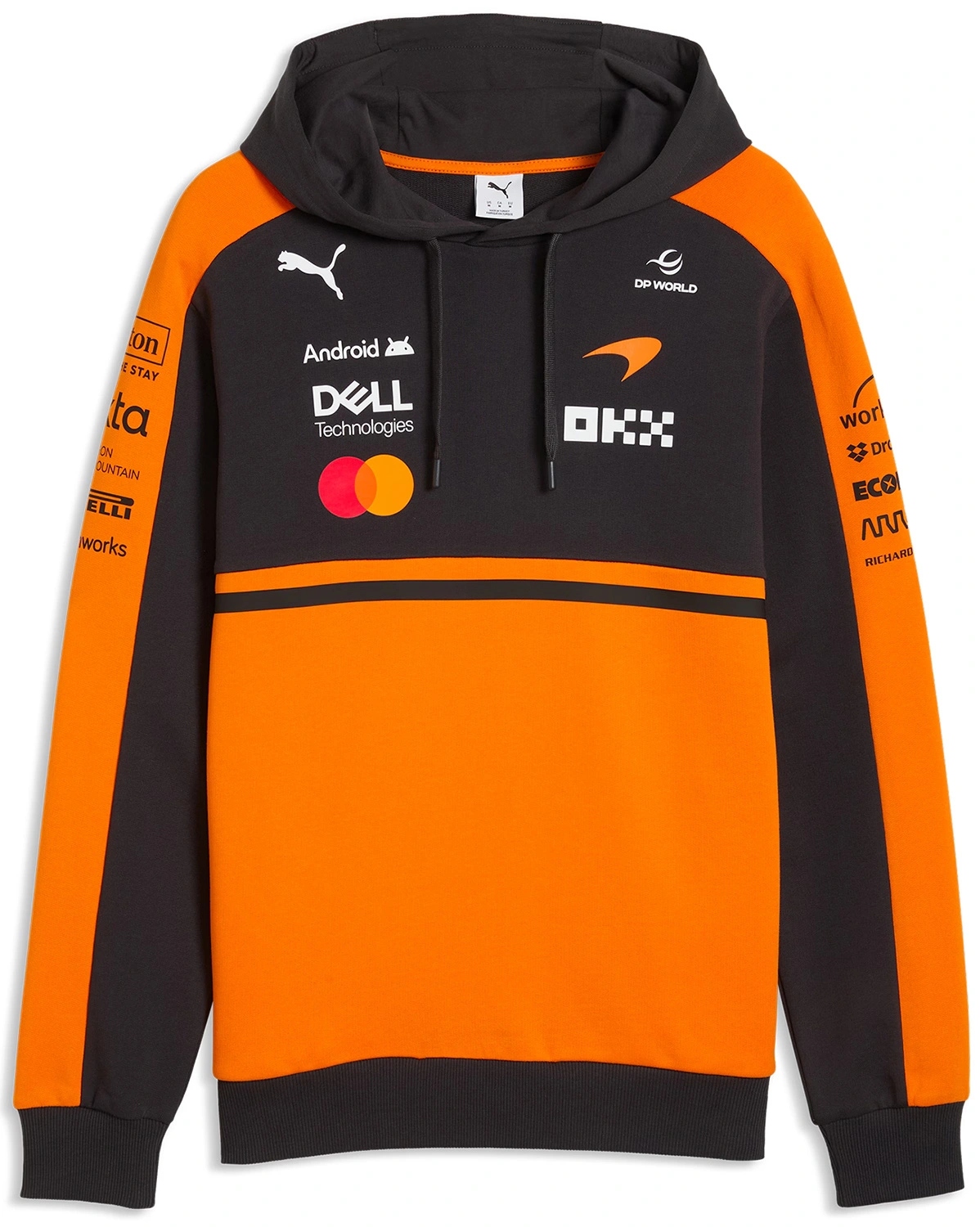 Mikina McLaren F1 2026 Team Hoodie oranžová vel. L