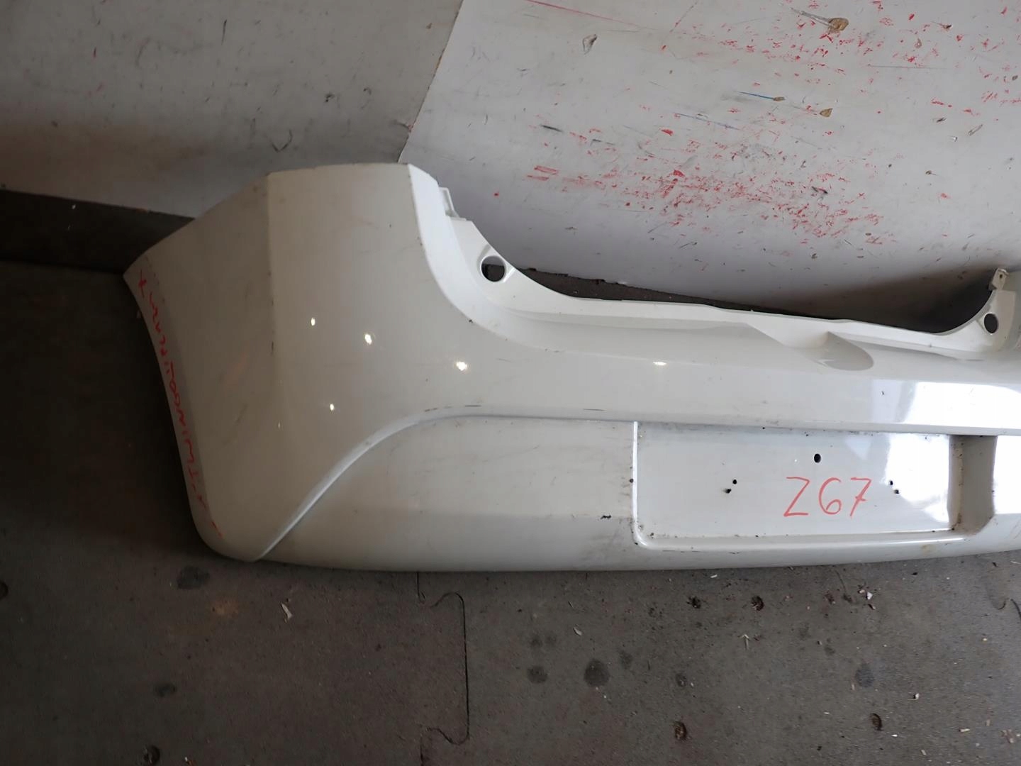bumper rear part rear RENAULT TWINGO II LIFT 2012- 850223634