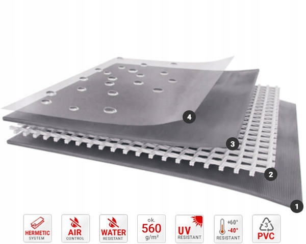 Namiot Wystawowy 6x20m [3m] Mocny DAS 560 WP Producent Das Company