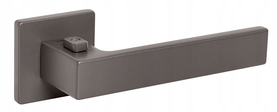 Kľučka Tupai 4275 5SQ-141 Privé, pravá, titánová s tlačidlom na rukoväti