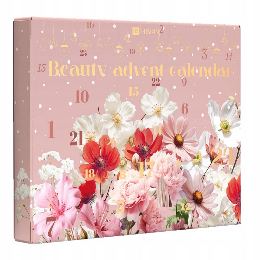 Magický Beauty Adventní kalendář s kosmetikou HiSkin 24ks pro výjimečné dny