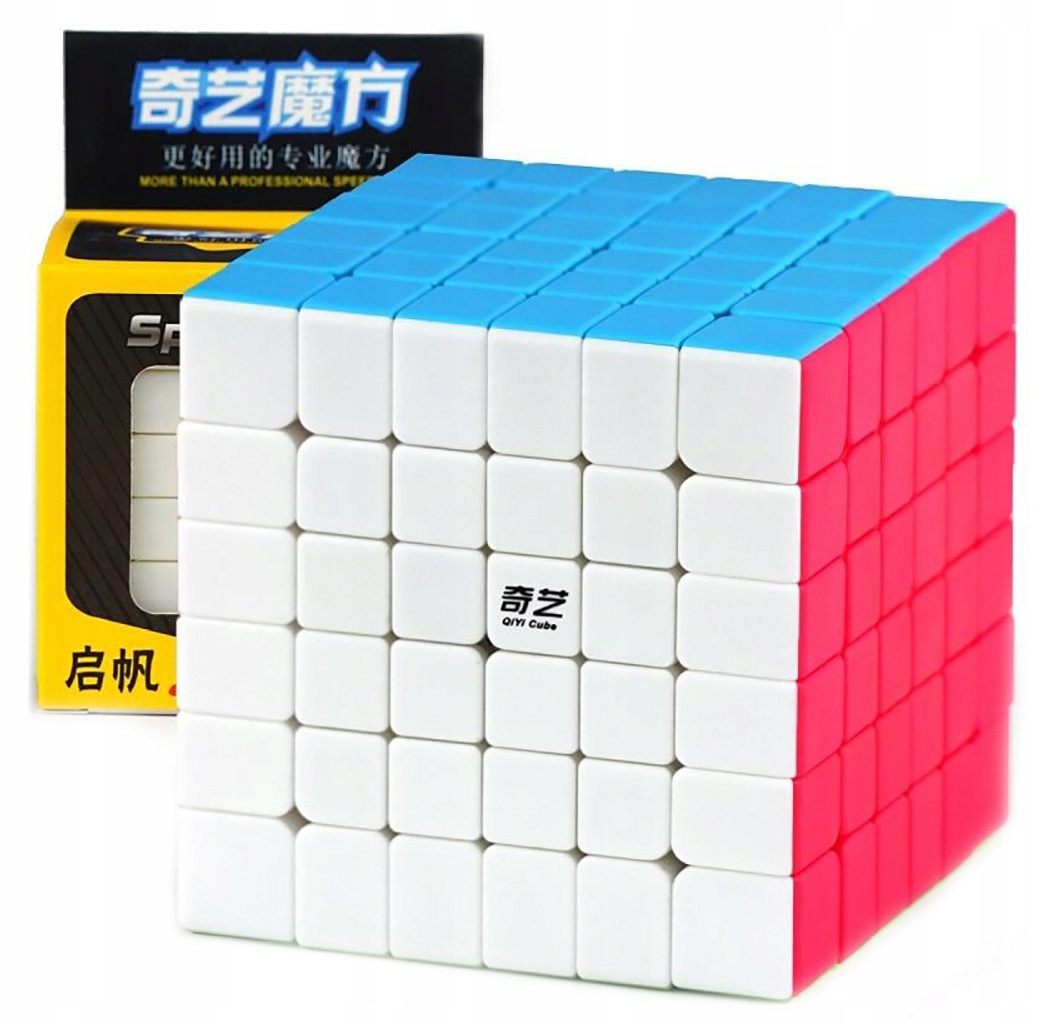 

Kostka Logiczna Qiyi 6x6x6 Układanka Podstawka