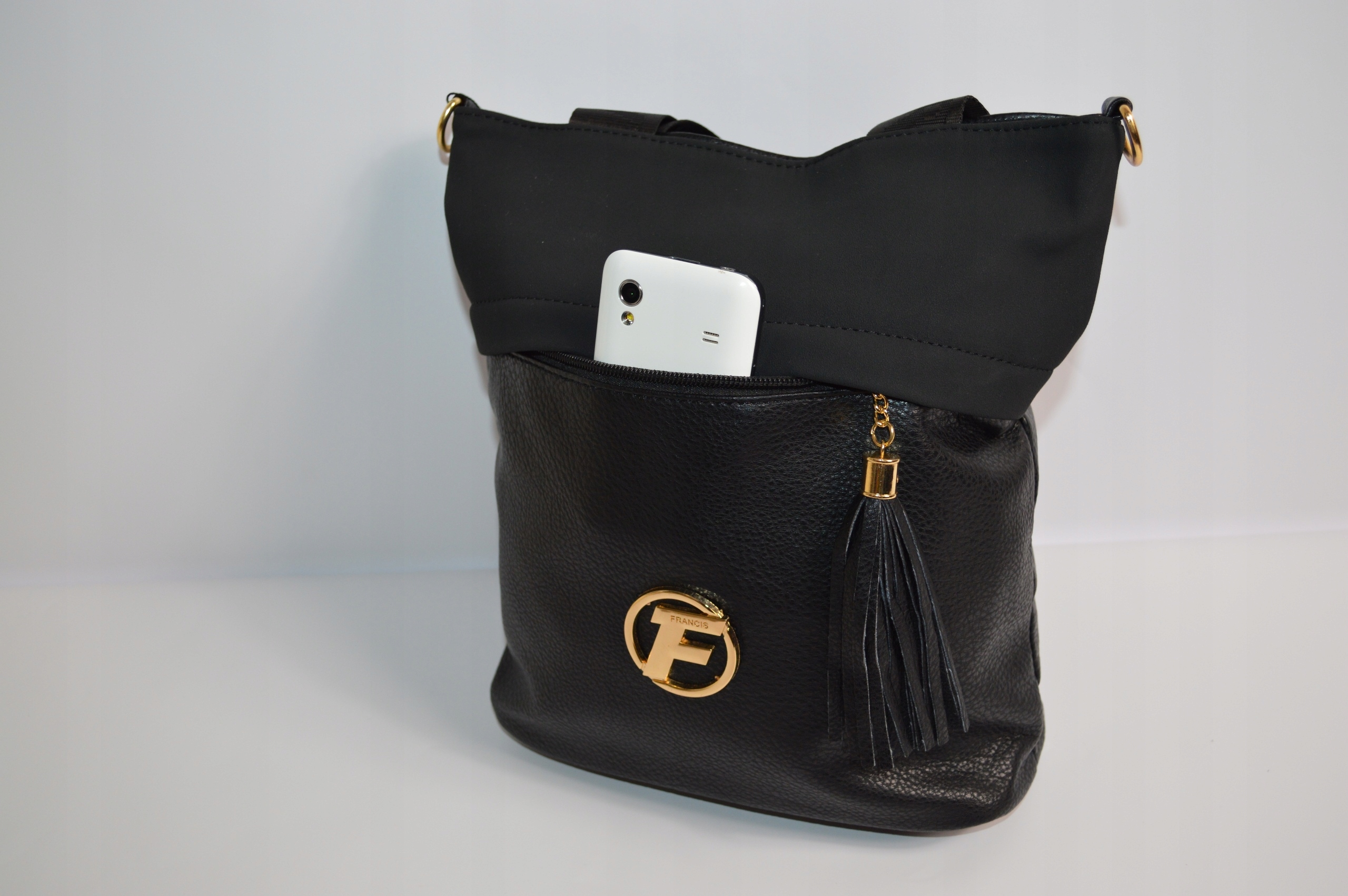 ŚREDNIA TOREBKA DAMSKA LISTONOSZKA SHOPPER DO RĘKI NA RAMIĘ Kod producenta 2309