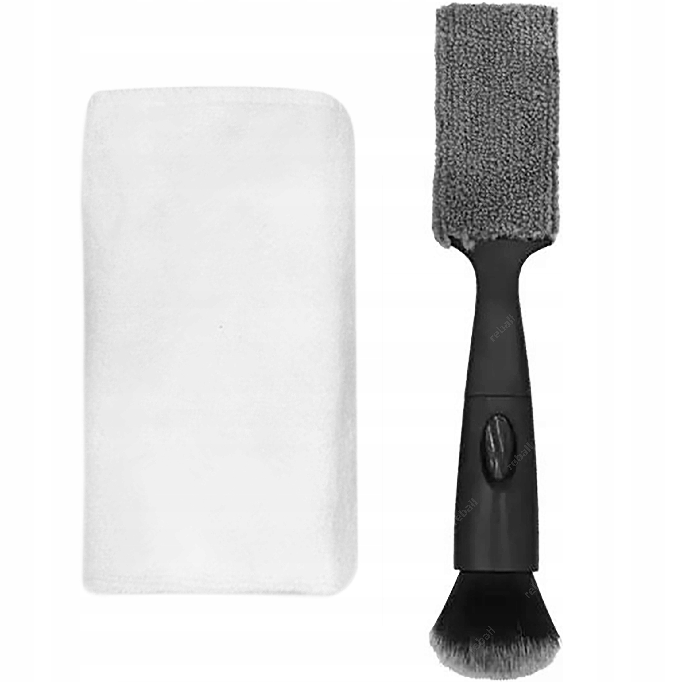 Szczotka Szczelinowa Do Czyszczenia Samochodu Auta Ściereczka Mikrofibra