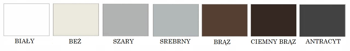 GÓRA SKRZYNKI ROLETOWEJ 150 mm SKRZYNKA POKRYWA GÓRNA DO ROLETY 45° ALU Marka inna