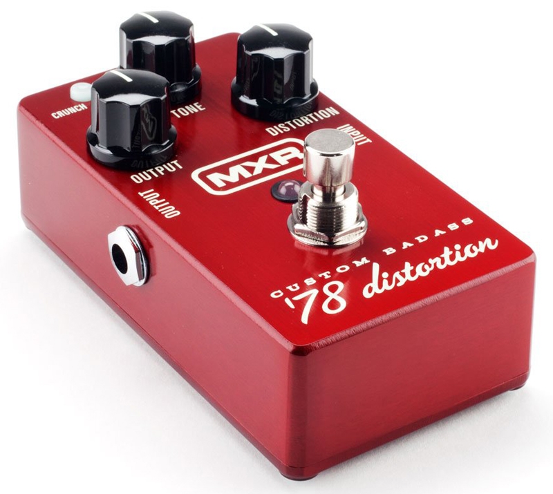 Mxr M78 Custom Badass Distortion – kytarový efekt