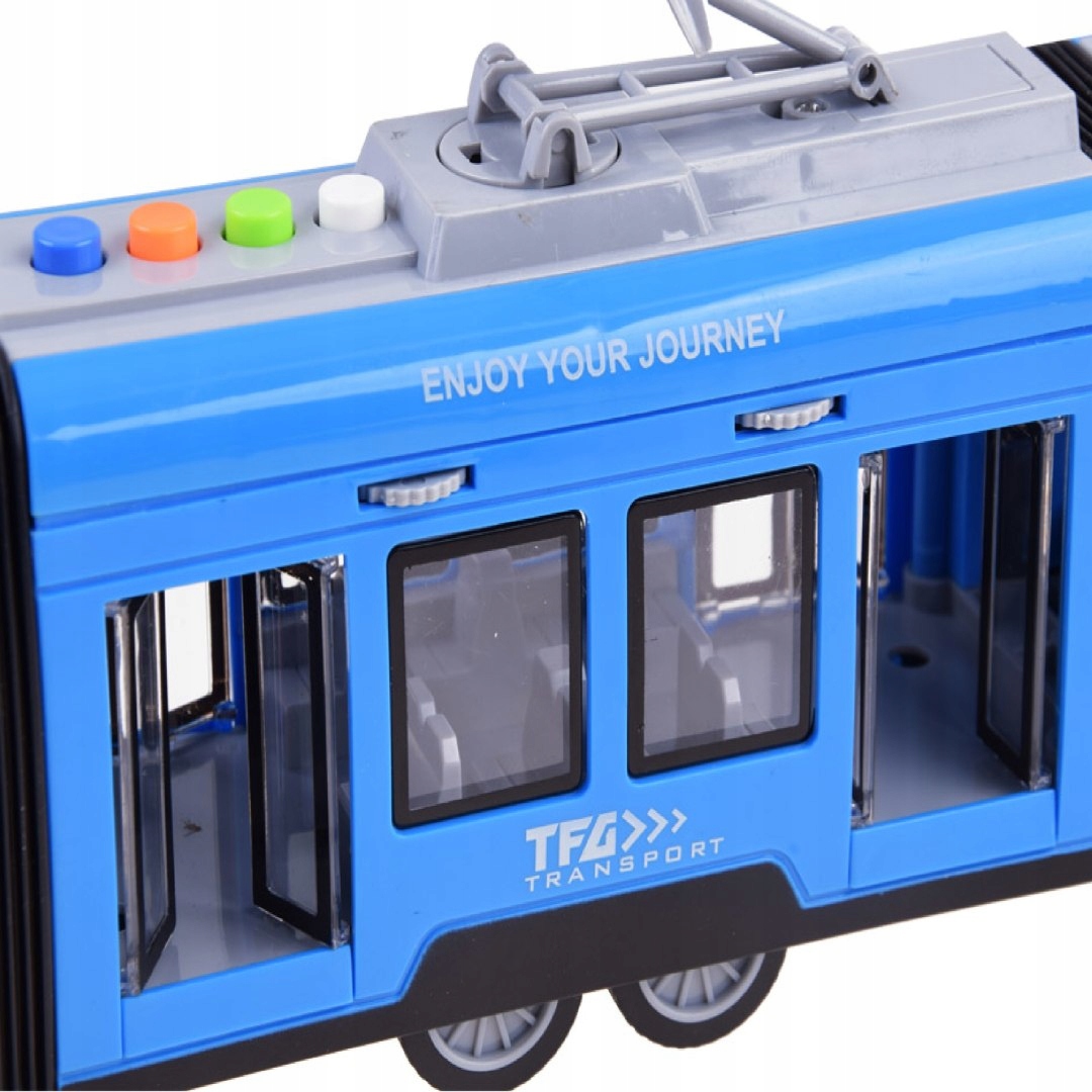 DUŻY TRAMWAJ DŹWIĘKI ŚWIATŁA nabaterie 930BN Model brak