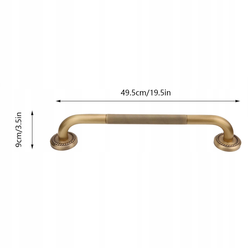 PORĘCZ ANTYPOŚLIZGOWA DO TOALETY PORĘCZ DLA OSÓB NIEPEŁNOSPRAWNYCH W UQ Szerokość produktu 1 cm
