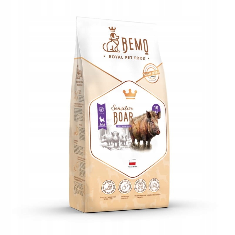 Bemo Sensitive Boar hipoalergiczna karma z dziczyzną 10 kg S/m