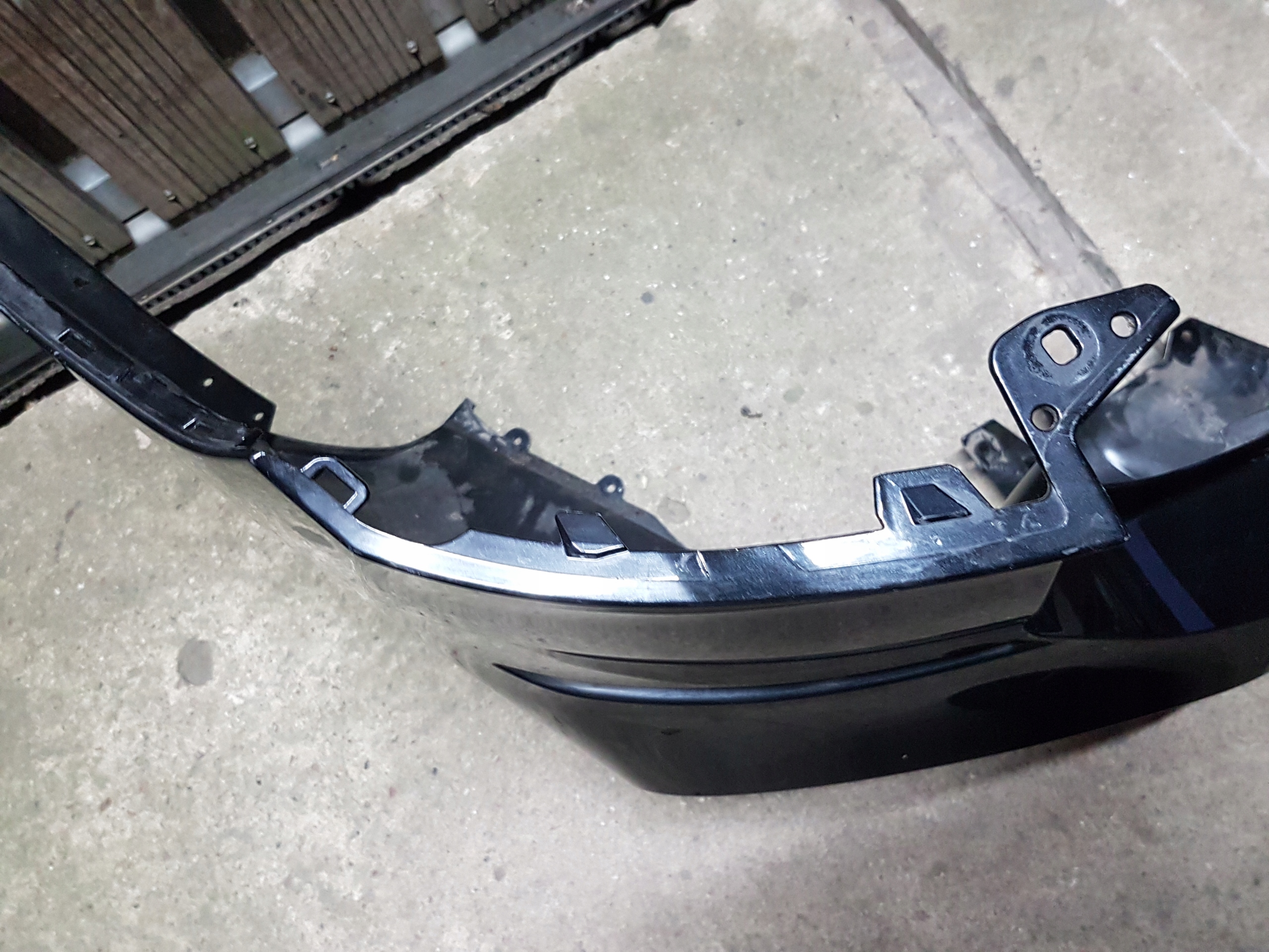bumper rear BMW X1 F48 LCI m-packet