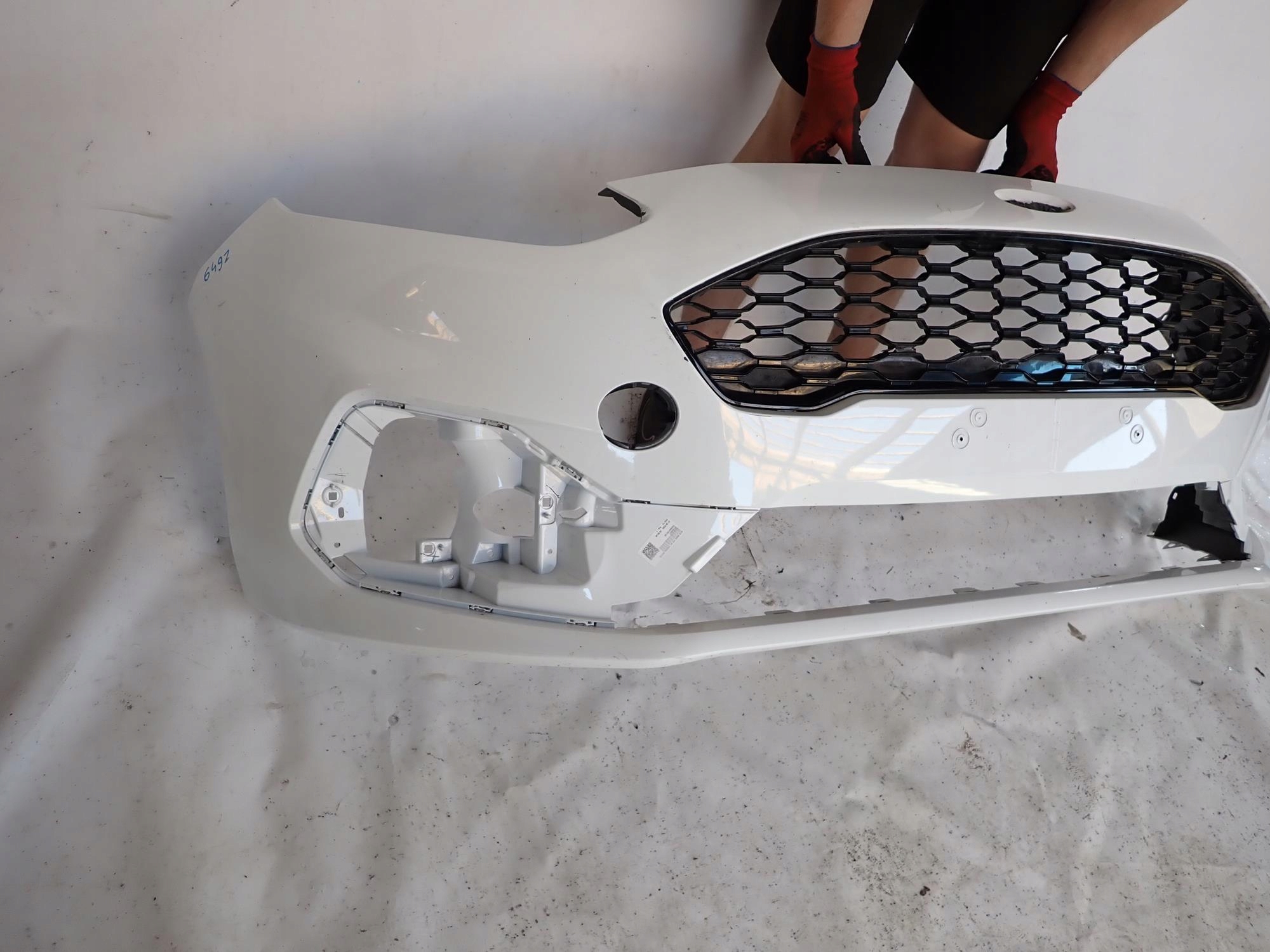 FORD FIESTA VIII 8 MK8 ST ST-LINE 18-21 bumper front front