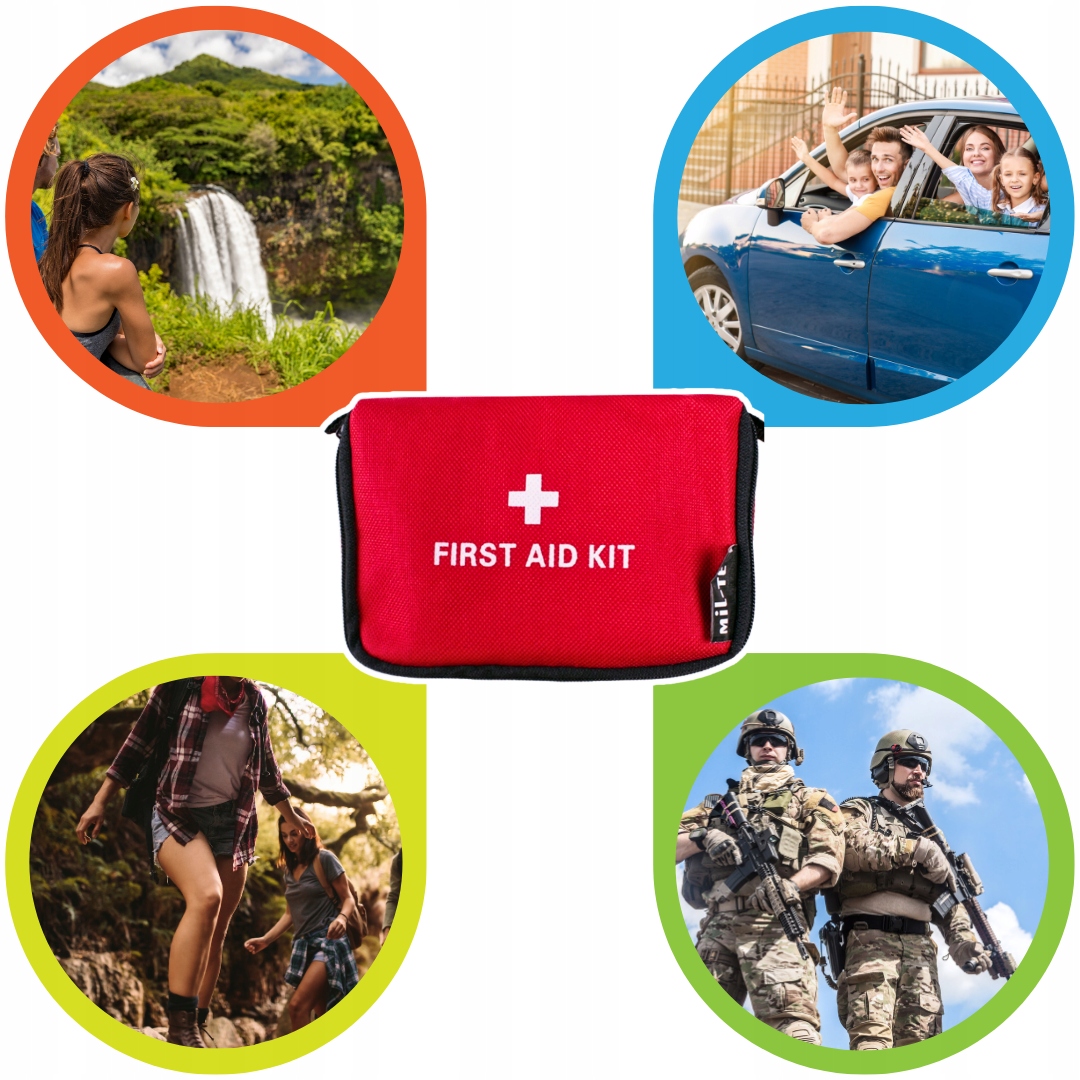 ZESTAW SURVIVAL 32W1 + PLECAK TAKTYCZNY 35L + APTECZKA + ŚPIWÓR TERMICZNY Długość 212 cm