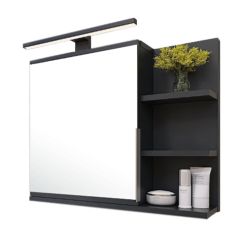 Koupelnová skříňka se zrcadlem a Led osvětlením Zrcadlová skříňka do koupelny, závěsná