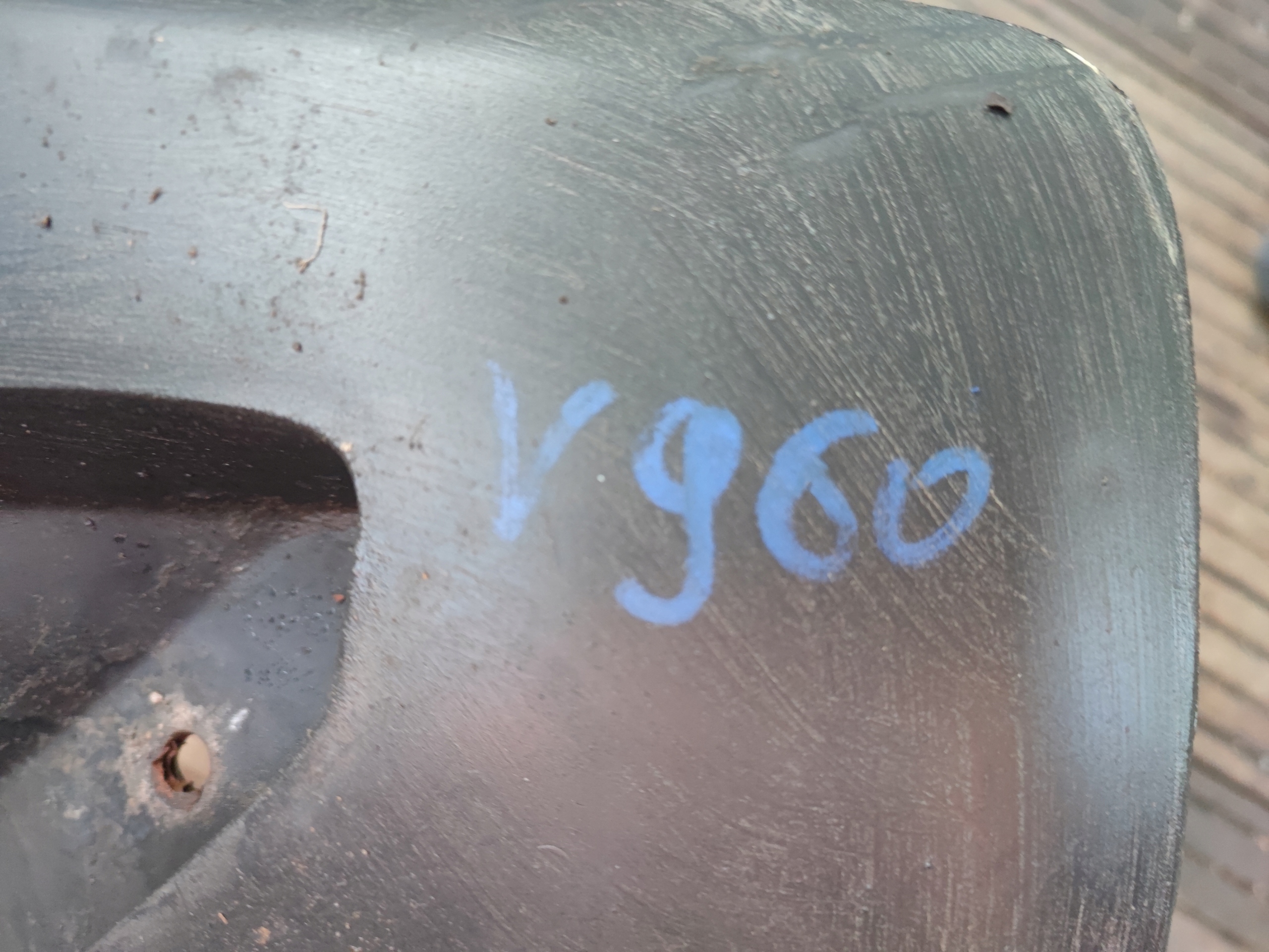 mudguard flap front VOLVO 960 9134296
