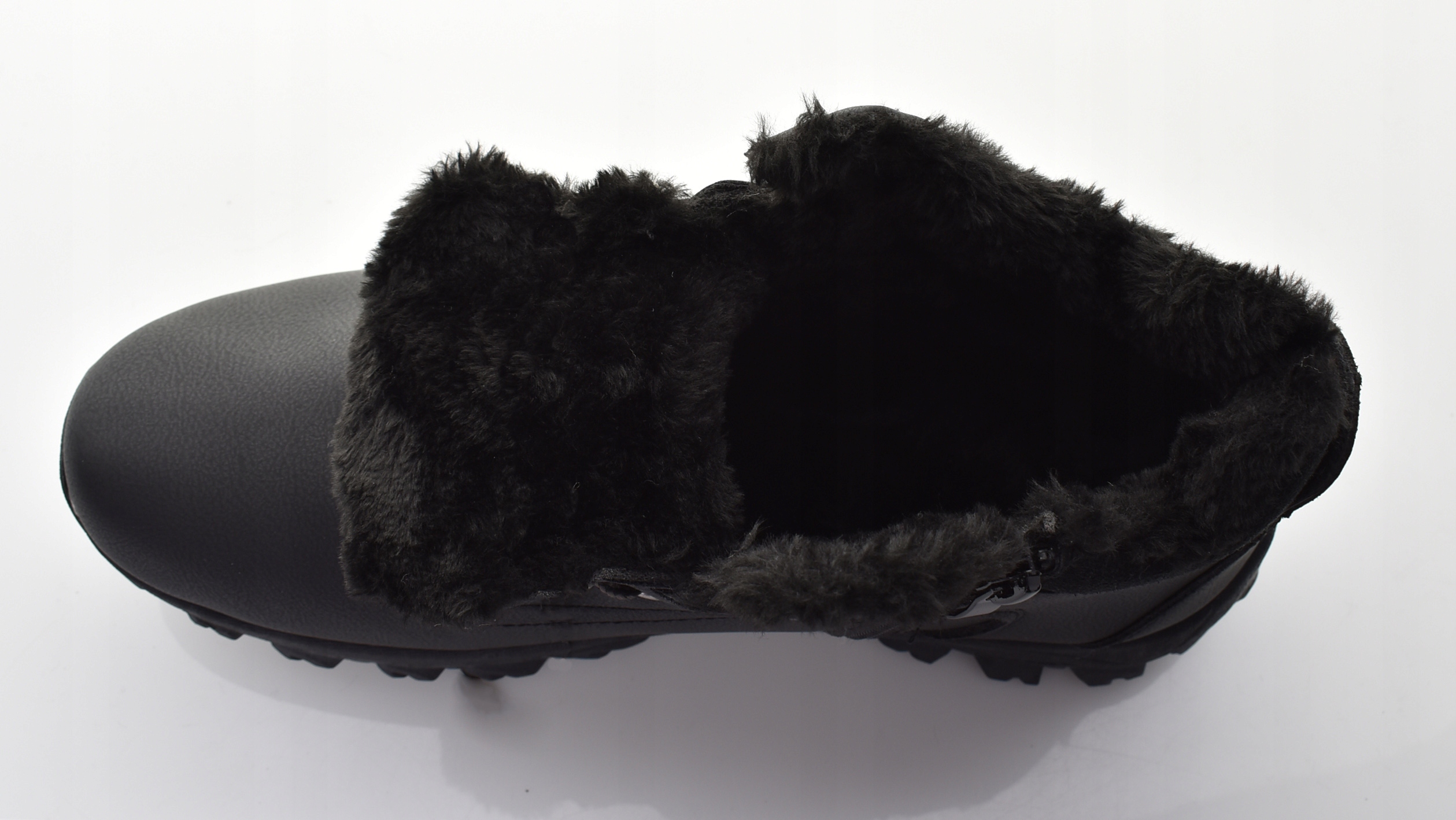 MĘSKIE BUTY SPORTOWE EKSTRA ŚNIEGOWCE Kolor czarny