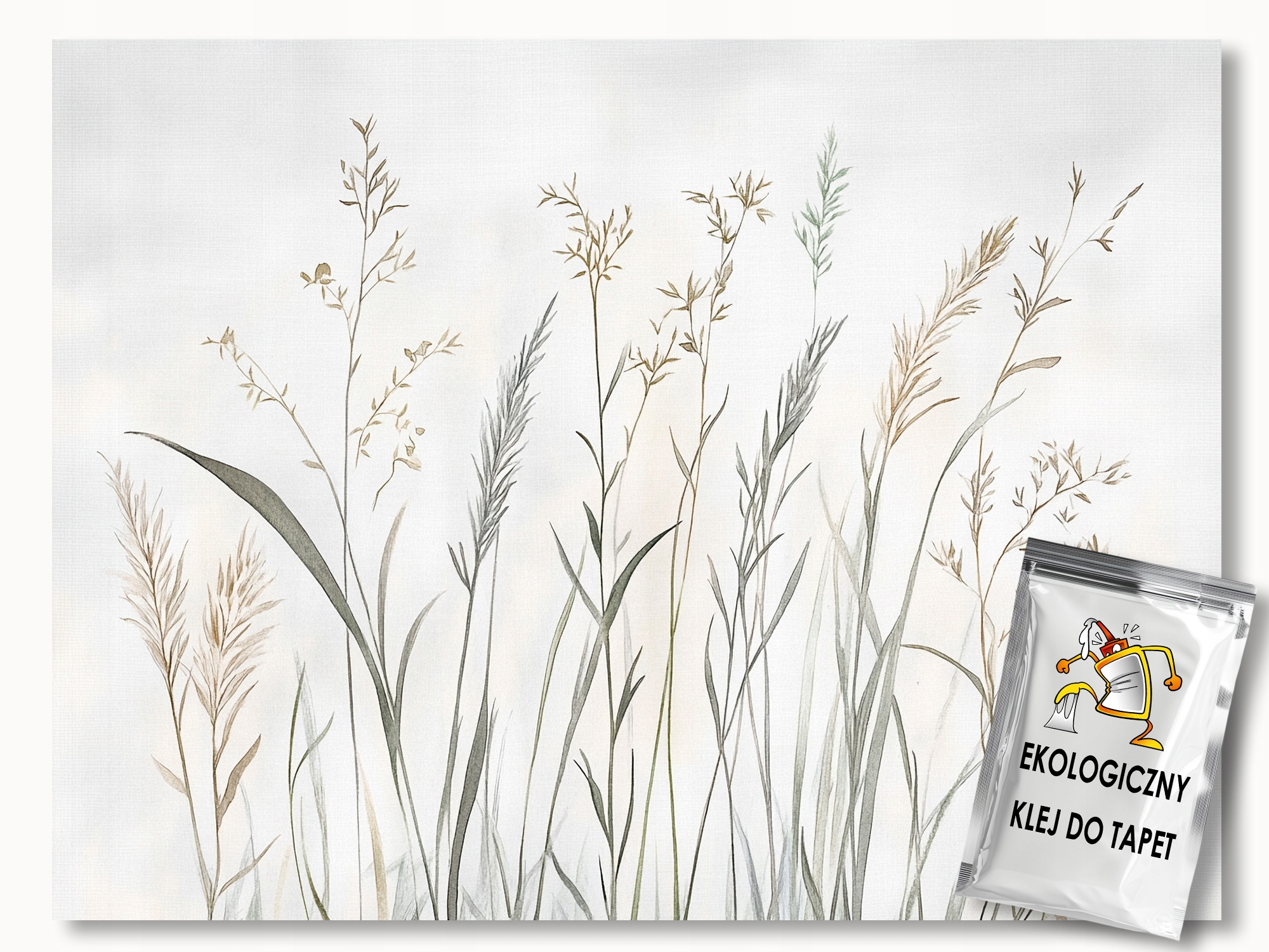 Fototapeta Flizelina Příroda Louka Trávy Scandi Boho 400x280 lepidlo