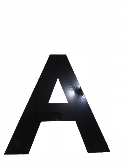 litery z plexy napisy Twój tekst