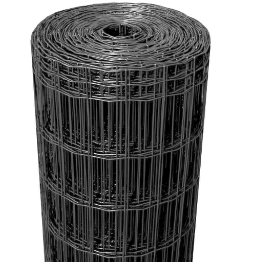 Plotová Sieťka 100 cm Potiahnutá 1 m/20 m Zváraná antracitové oko10x5 cm