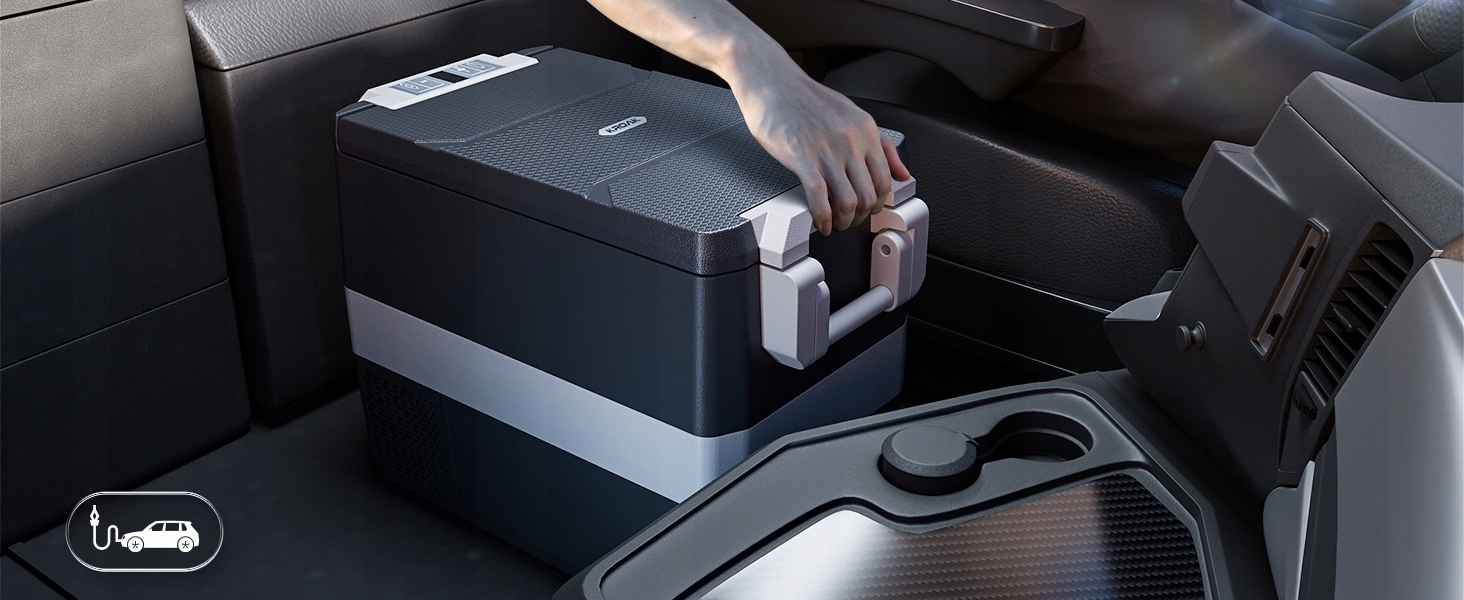 Lodówka Samochodowa Kompresorowa Zamrażarka Na Zapalniczkę Do Tira 12V 24V Stan opakowania oryginalne