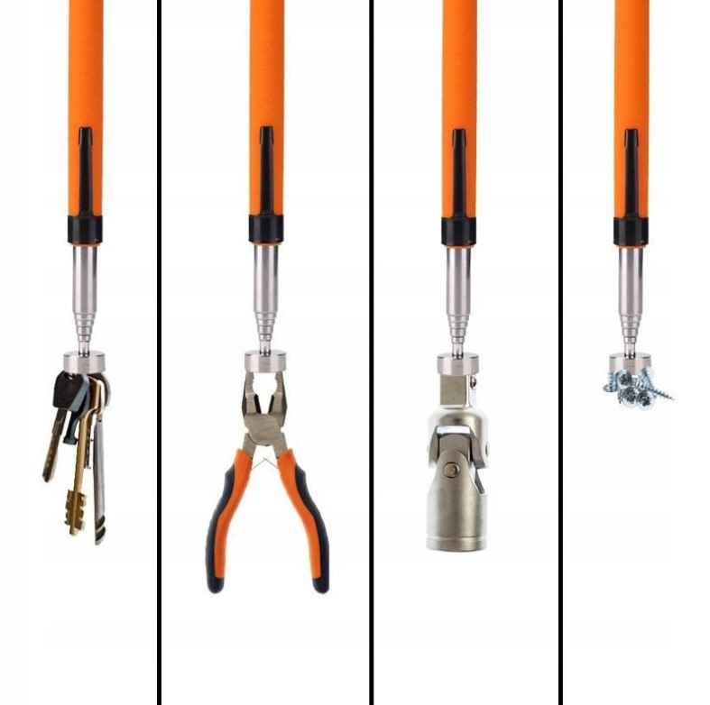 Uniwersalny teleskopowy chwytak magnetyczny