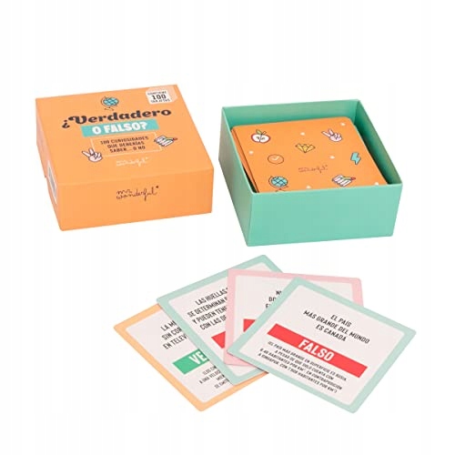 Mr, Wonderful - Card Game - True or Fake?, WOA2212248ESZ0