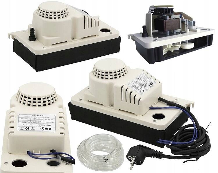 КОНДЕНСАТНЫЙ НАСОС ДЛЯ КОНДЕНСАТА IBO CONAQUA 230V ШЛАНГ