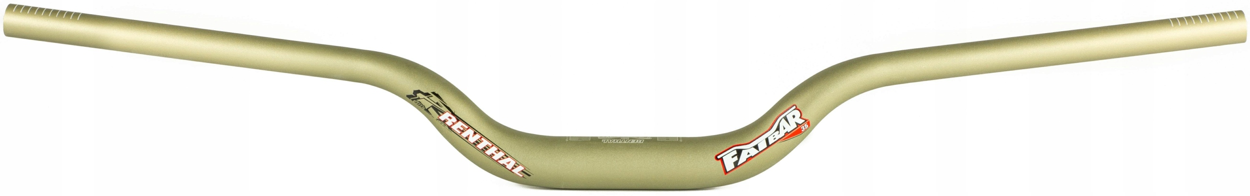 Volant Renthal Fatbar 35 x 820 mm High Rise 60 mm Alugold Dh Enduro