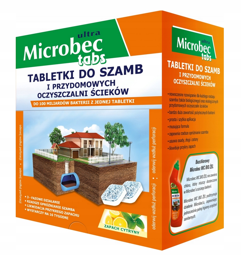 

Microbec Ultra Tabeltka Do Szamb Bros 1szt