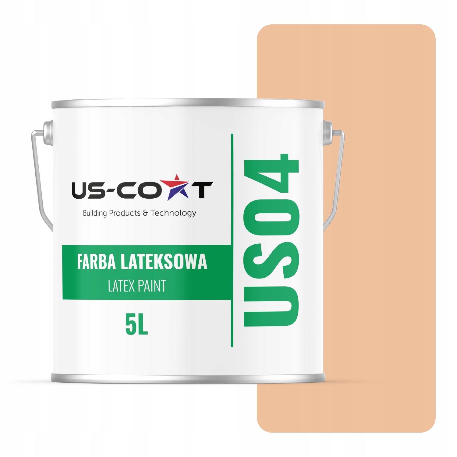 Barva Broskvová Barva H6158 5L Hluboká Matná Pro Stropní Stěny